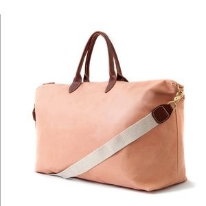 ISO Clare V. Weekender Bag Salmon